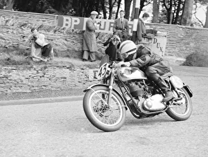 Motorcycle Racing Isle of Man TT Races June 1954 G Arnold No