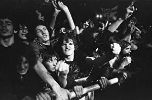 Images Dated 2nd April 1981: Motorhead concert at Queens Hall, Leeds. 2nd April 1981