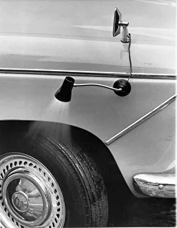 Light Prints: Motorists inspection lamp has a flexible head that can be turned in any direction