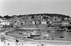 Tide Prints: Mousehole Harbour. Mousehole is a village and fishing port in Cornwall, England