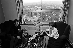 Mr. Bob Torr and wife Valerie with their children Julie, 5, and Michael, 3