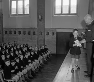 Mr E R Taylor, headmaster of Wolverhampton Grammar School