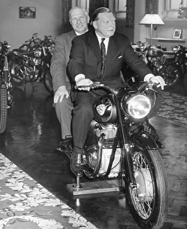 Manufacturers Prints: Mr. Edward Turner, managing director of the motor cycle division of the B. S. A