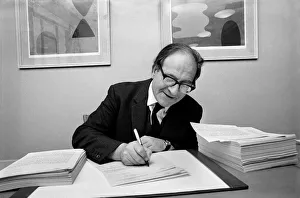 Paperwork Prints: Mr. Fred Mulley, Minister of Transport is sending a personal letter to over 800 newspaper