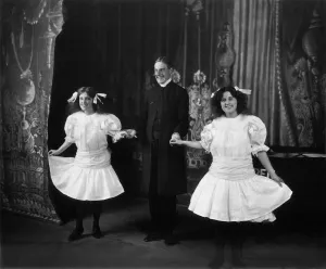 Mr. Harry Harmer as the Vicar seen here peforming in the play The Village Concert