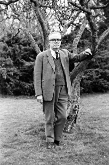 Mr Justice Melford Stevenson at his home The Truncheons'in Sussex