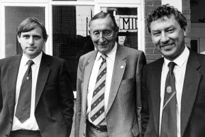 Mr Les Mackay, Chairman of the FA Commission looking into the violence