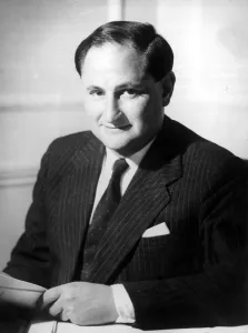 Mr Max Wilson, founder of the Overseas Visitors Club March 1962