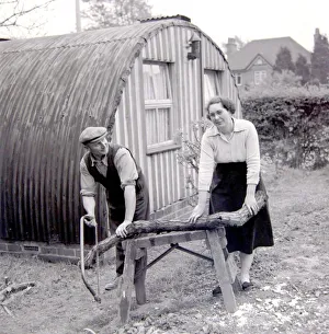 Core6 Prints: Mr and Mrs Arthur Finch have a home in Halesowen that looks like a Nissen hut