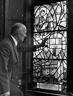 Hospitals Prints: Mr. Patrick Feeny, managing director of John Hardman Studios, in Newhall Hill, Birmingham