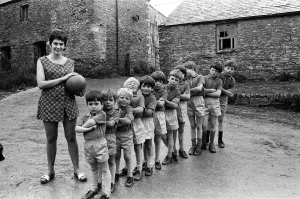 Mother Prints: Mrs Elizabeth Ann Holmes (25) mother to eleven boys aged 12 years