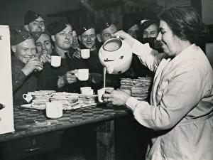 Mrs Hallie Ollerensham known as auntie Hallie by servicemen