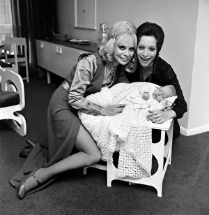Mrs. Ruth Lee the model gran and Gay Rhodes the model mother were photpgrahed together in