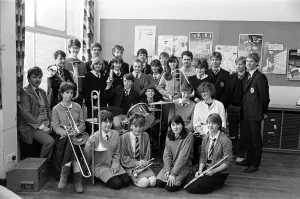 00597 Prints: Mrs Sunderland Schoolsfest: King James School Wind Band
