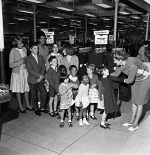 Mrs Van Ze Broeke, mother to 12 children at the Church of England Children Society Home