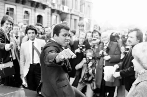 00435 Prints: Muhammad Ali announces to the world that he intends to enter the professional boxing ring
