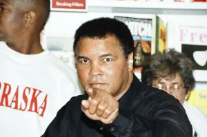 Store Prints: Muhammad Ali at a book signing for his latest book called A Thirty Year Journey