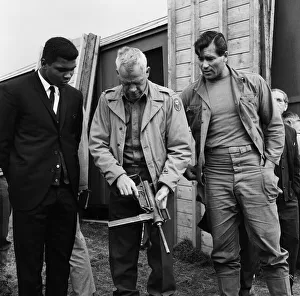 00824 Prints: Muhammad Ali (Cassius Clay), took a rest ahead of his upcoming title fight with Brian