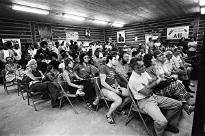Muhammad Ali (Cassius Clay) training at his Pennsylvanian mountain retreat for his fight