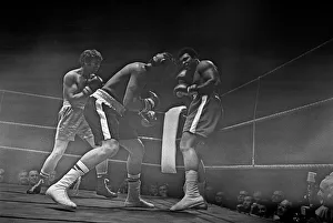 Muhammad Ali exhibition bout at the Royal Albert Hall London England