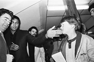 Warwickshire Prints: Muhammad Ali at Nuneaton. The boxing legend brought his own kind of magic to thrill