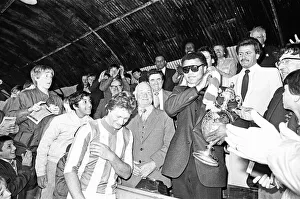 01358 Prints: Muhammad Ali at Nuneaton. The boxing legend brought his own kind of magic to thrill
