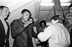 Muhammad Ali at Nuneaton. The boxing legend brought his own kind of magic to thrill
