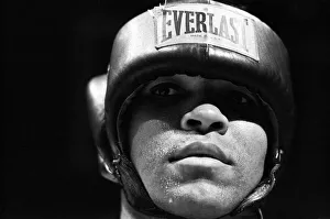 Portrait Posed Prints: Muhammad Ali sparring ahead of his fight with Bugner in Las Vegas