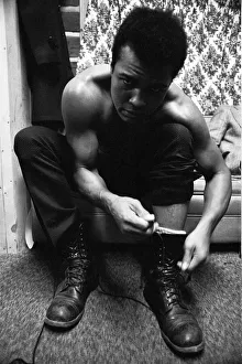00434 Prints: Muhammad Ali at his training camp in Deer Lake Pennsylanvia ahead of his rematch with Joe