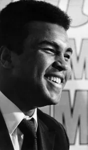 Portrait Posed Prints: Muhammad Ali visits the co-op and Birmingham New Street railway station during his