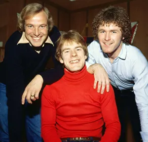 Murdo MacLeod with Davie Provan & Roy Baines November 1978