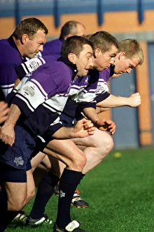Murrayfield Scotland rugby team training October 1999 Rugby World Cup