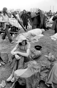 00087 Prints: Music Fan at the Bath Festival of Blues & Progressive Music Thursday June 25 to Sunday
