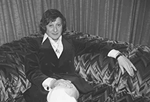 Sofa Prints: Music promoter and manager Leslie Conn seen here after deciding to announce his
