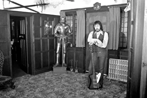 Musician / Music / Rock: John Entwhistle Bass Guitarist of the who pictured at his Ealing