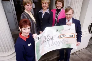 Cheque Prints: Myton Hamlet Hospice received a fundraising boost after solicitors Wright Hassall and Co