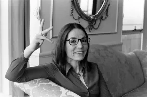 Nana Mouskouri, International Singing Star in London, 17th November 1976