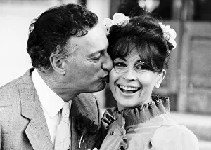 Nanette Newman Actress With Fellow Actor Paul Eddington In The Television Series