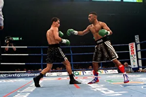 00129 Prints: Naseem Hamed Boxer October 97 Naseem Hamed on his way to retaining his WBO
