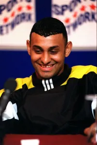 Naseem Hamed Boxing February 98 WBO Featherweight Champion of the world