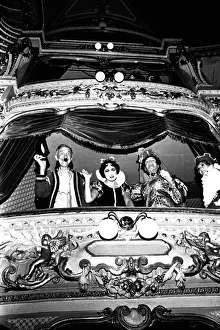 Three People Only Prints: Nat Jackley, Carol Leroy and Billy Whittaker in the Royal Box at the Theatre Royal
