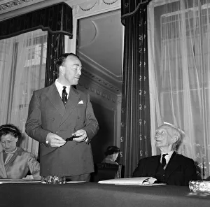 Peerage Prints: The National Association of Leagues of Hospital Friends held a press conference to