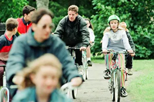 00516 Prints: National Bike Week, 18th June 1994. Members of the public
