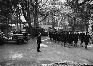 Drill Prints: The National Fire Service womens fitness training course at the Regional Reserve