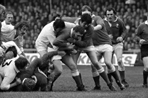 Images Dated 6th March 1977: Five Nations Rugby 1977. England v Wales. 6th March 1977