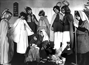 A nativity play in Longhorsley, written by North East playwright Cecil Taylor in 1977