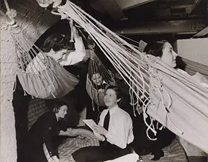 Navy Women get a taste of what Life on Board ship would be like as Wrens recruits get
