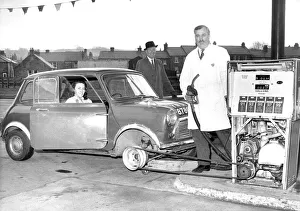 Petrol Station Prints: Necessity is the mother of invention, and Lanchester garage owner David Close certainly