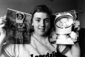 Neil Carlin from West Lothian Scotland who was born just as US astronaut Neil Armstrong