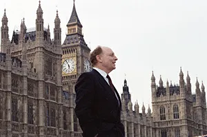 Neil Kinnock on the campaign trail in London. 2nd April 1992